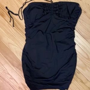 Black one piece swimsuit
